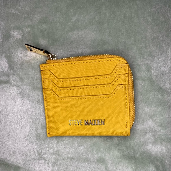 Steve Madden Handbags - Yellow Steve Madden Wallet